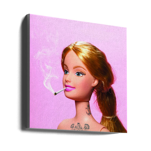 Art mural Jeune femme