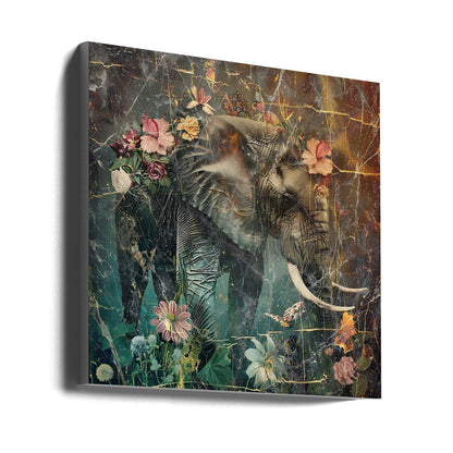 Décoration murale Animaux floraux Illustration d'art vintage 11