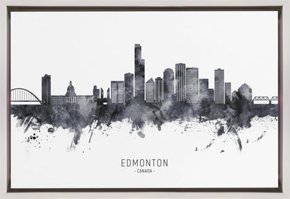 Décoration murale Edmonton Canada Skyline