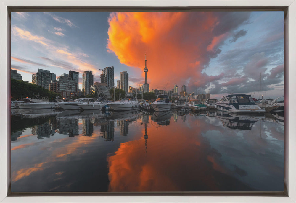 Décoration murale « Burn » de Toronto – Impression sur toile