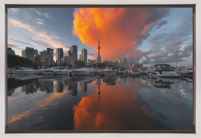 Décoration murale « Burn » de Toronto – Impression sur toile