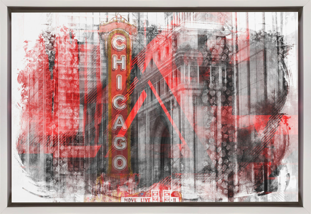 Décoration murale Chicago | Mélange géométrique n° 4