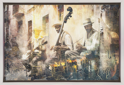 Art mural Art musical Illustration 11 Orchestre de jazz