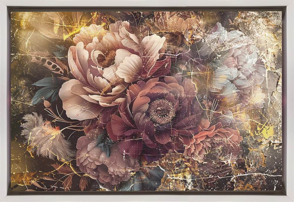 Décoration murale Fleur Art floral Illustration murale 096