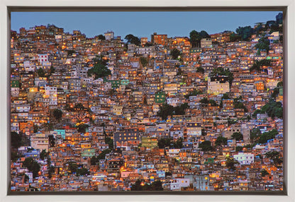Décoration murale Crépuscule dans la favela de Rocinha