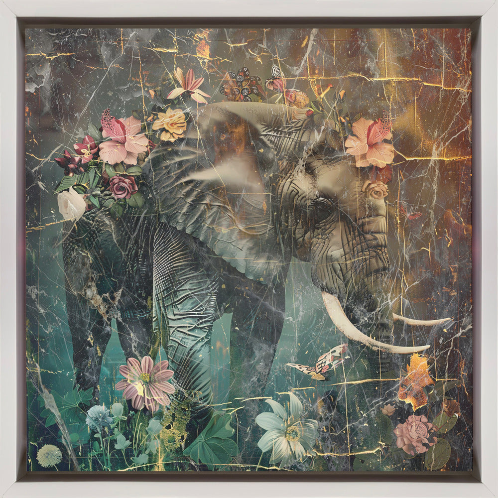 Décoration murale Animaux floraux Illustration d'art vintage 11