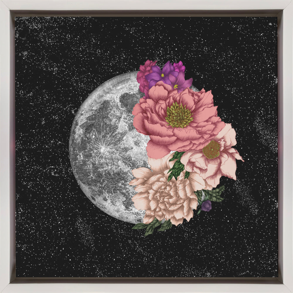 Art mural Lune Abloom Nouveau Carré