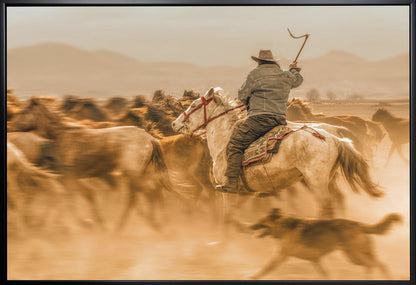 Décoration murale Chevaux sauvages (alias Yılkı Atları)