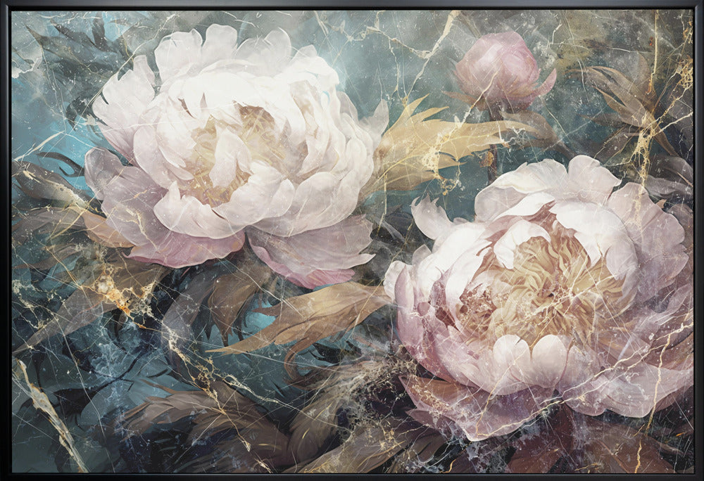 Décoration murale Fleur Art floral Illustration Déco murale 014