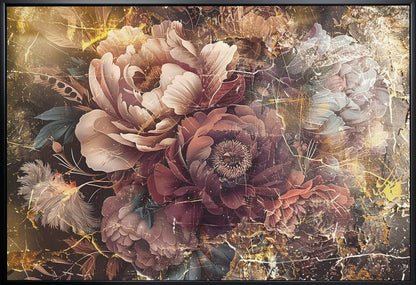 Décoration murale Fleur Art floral Illustration murale 096
