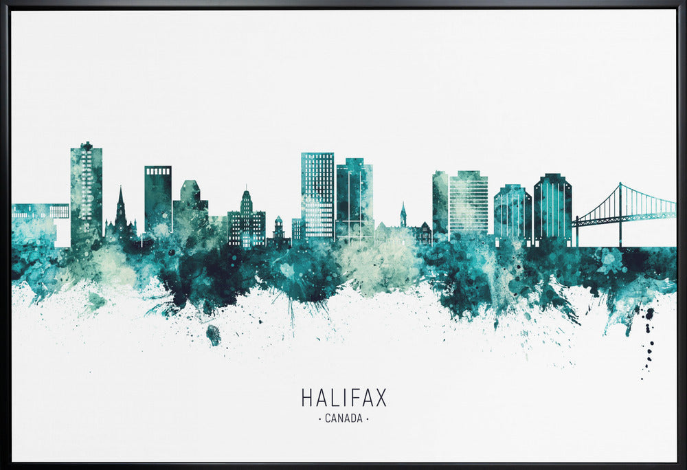 Décoration murale Halifax Canada Skyline