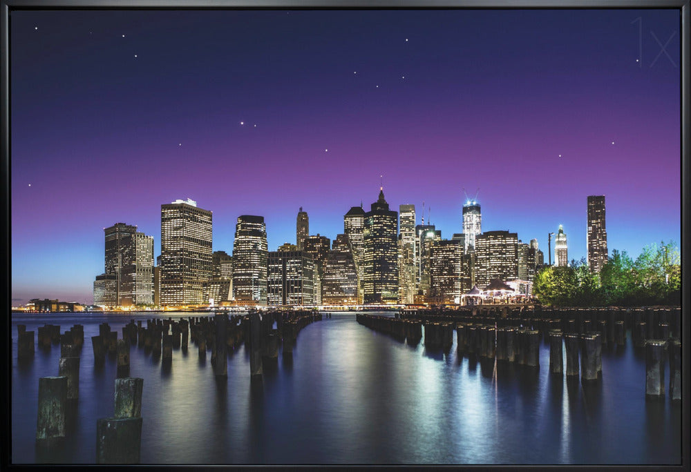 Art muralNew York Skyline