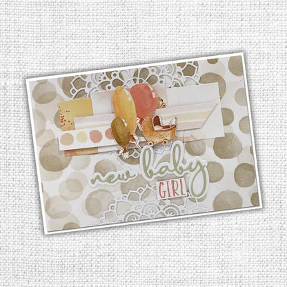 Collection de papiers "Chambre de bébé Bohème" 6x6 (21855)