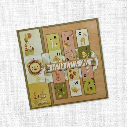 Collection de papiers "Chambre de bébé Bohème" 6x6 (21855)