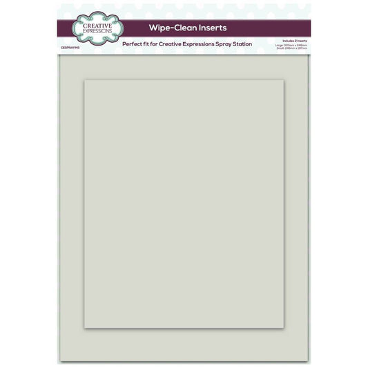 Wipe-Clean Inserts