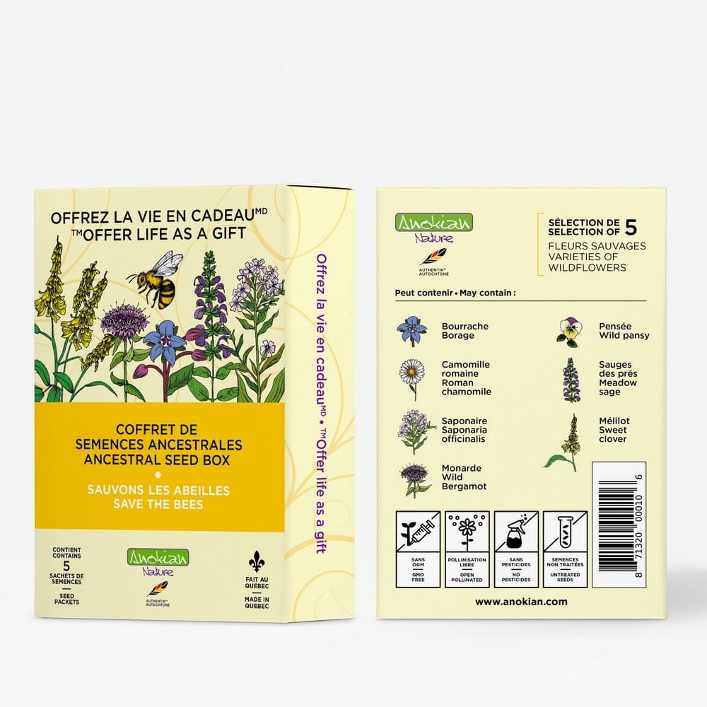 Coffret Sauvons les Abeilles | Semences Ancestrales