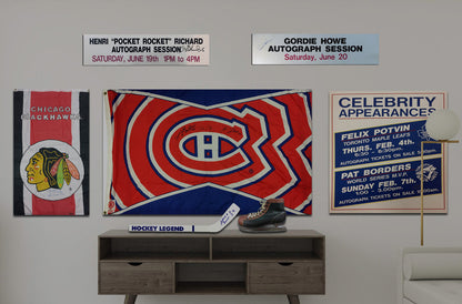 Maurice Richard Signed 5x7 Lithograph Photo