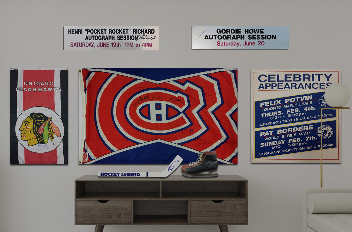 Where Legends Begin Lithograph Signed by Johnny Bower
