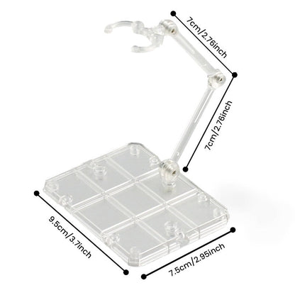 EVORETRO Articulated Plastic Stands for 3.75 and 6 Inches Action Figure