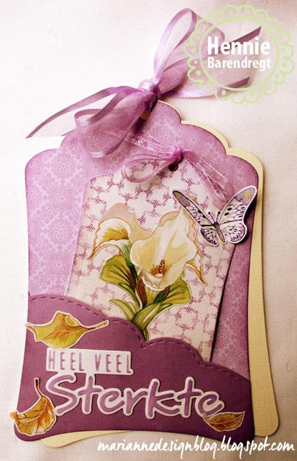 Marianne Design: Dies Craftables - Vagues & Nuages Cousus