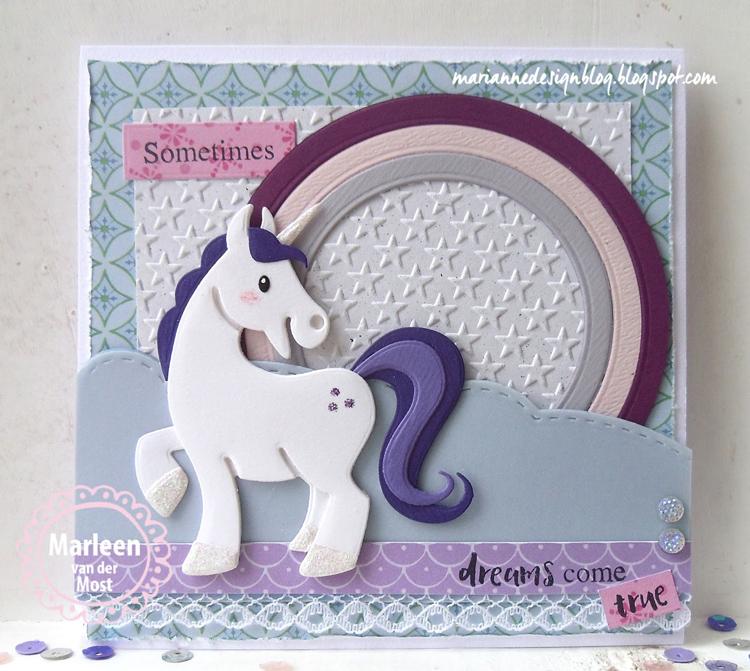 Marianne Design: Dies Craftables - Vagues & Nuages Cousus