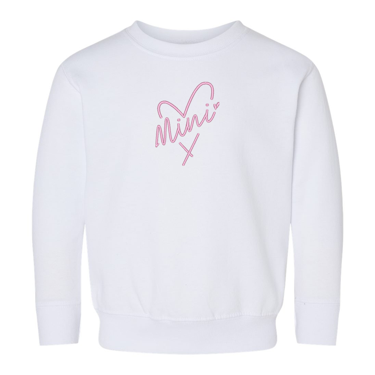 Crewneck Mini Love pour tout petits brodé
