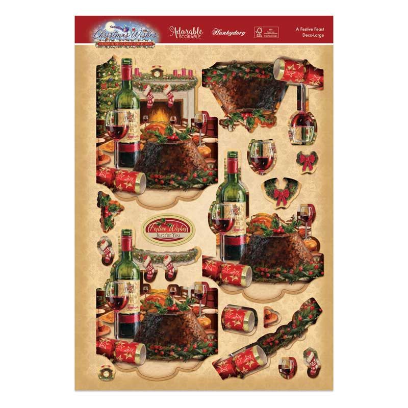 Décorations de Noël « Deco-Large Set » – Un festin festif