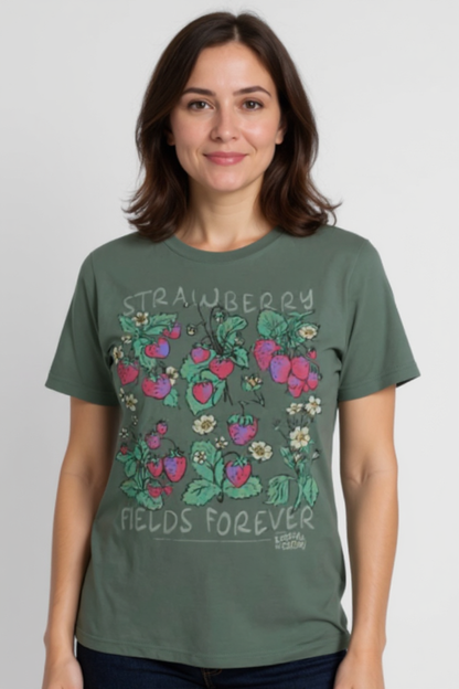 The Beatles Strawberry Fields T-Shirt