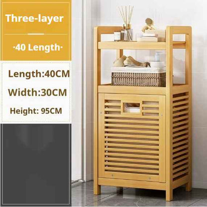 Simple Folding Japanese Nanzhu Fabric Shelf