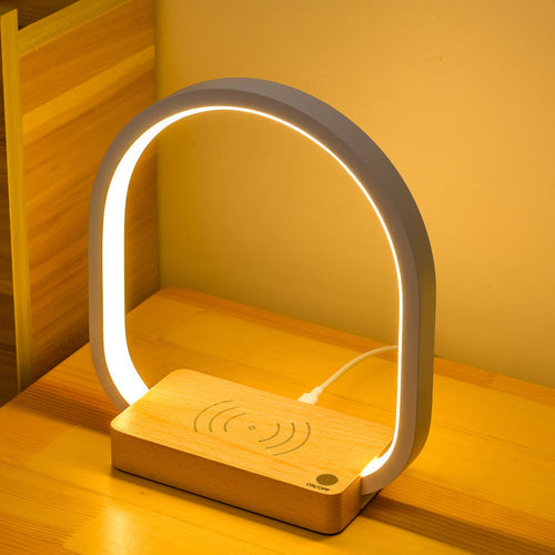 Lampe de table moderne multifonctionnelle avec recharge sans fil