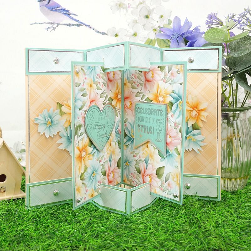 Blocs de papier Duo Design – Pré printanier et Carreaux charmants