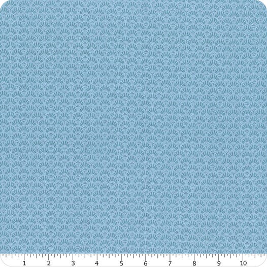 Essential Basics de Wilmington Prints - Demi-coquilles effet jean