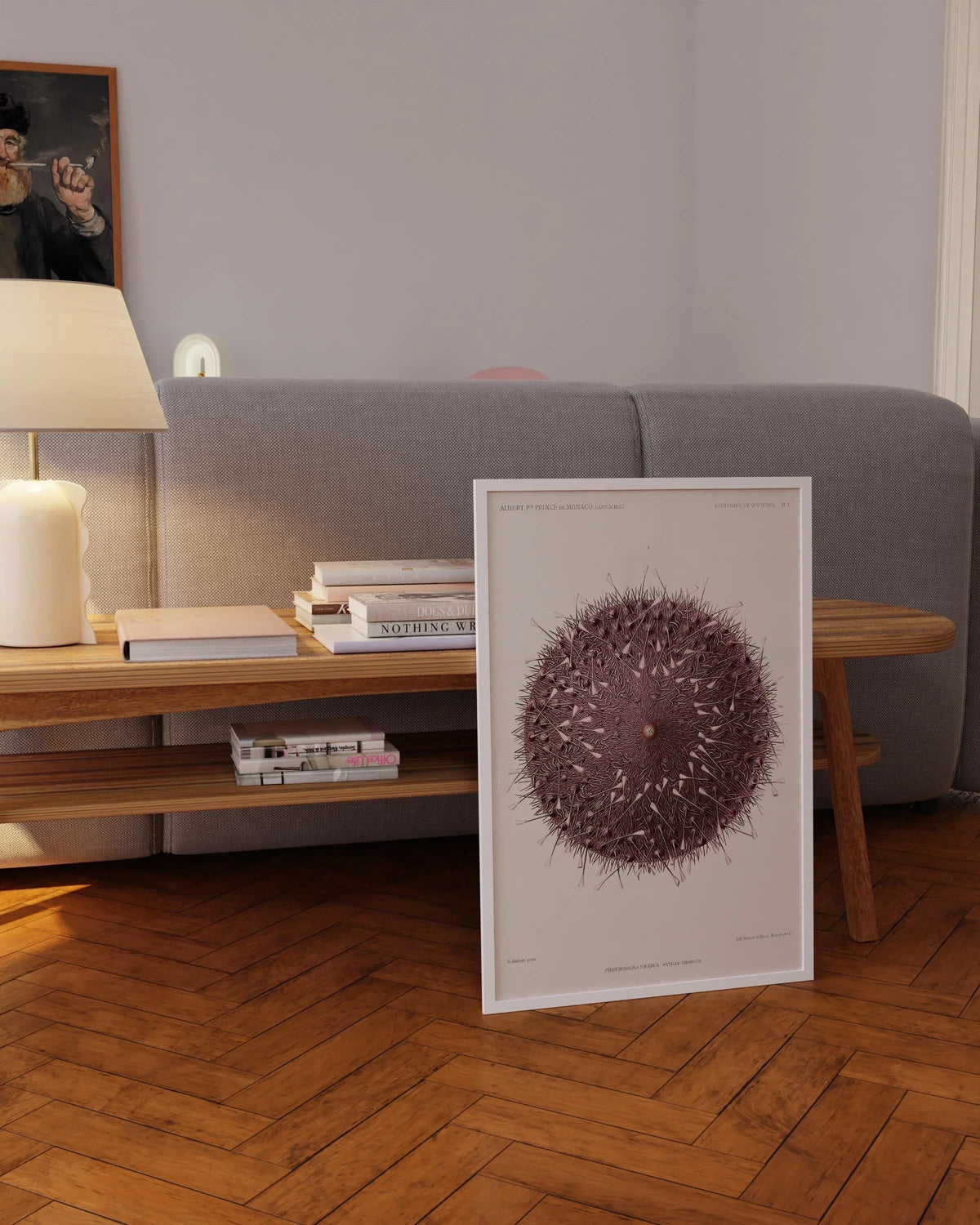 Vintage Sea Urchin Print: Prince Albert I Illustration, Marine Life Art