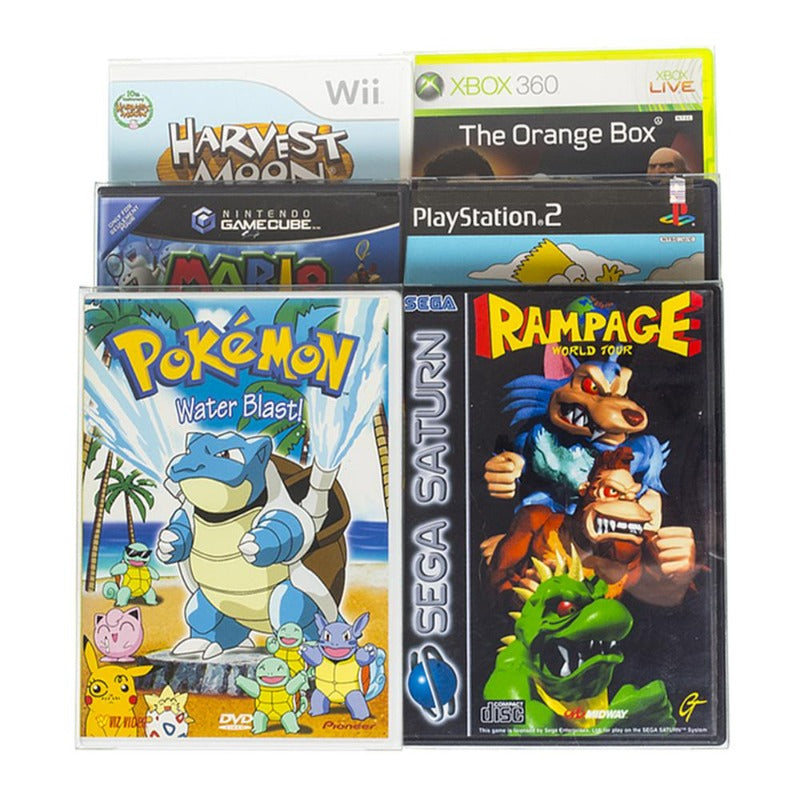 Nintendo Gamecube / XBOX 360 / WII / PS2 / DVD EVORETRO PET Protectors - Pack of 25