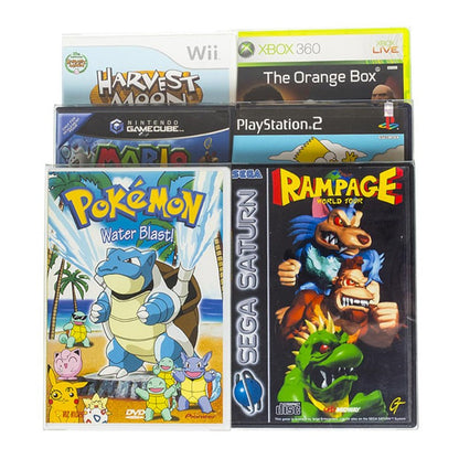 Nintendo Gamecube / XBOX 360 / WII / PS2 / DVD EVORETRO PET Protectors - Pack of 25
