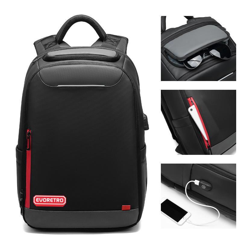 Ensemble sac à dos et étui de classement EVORETRO – Rangement de voyage sécurisé pour cartes classées et objets de collection