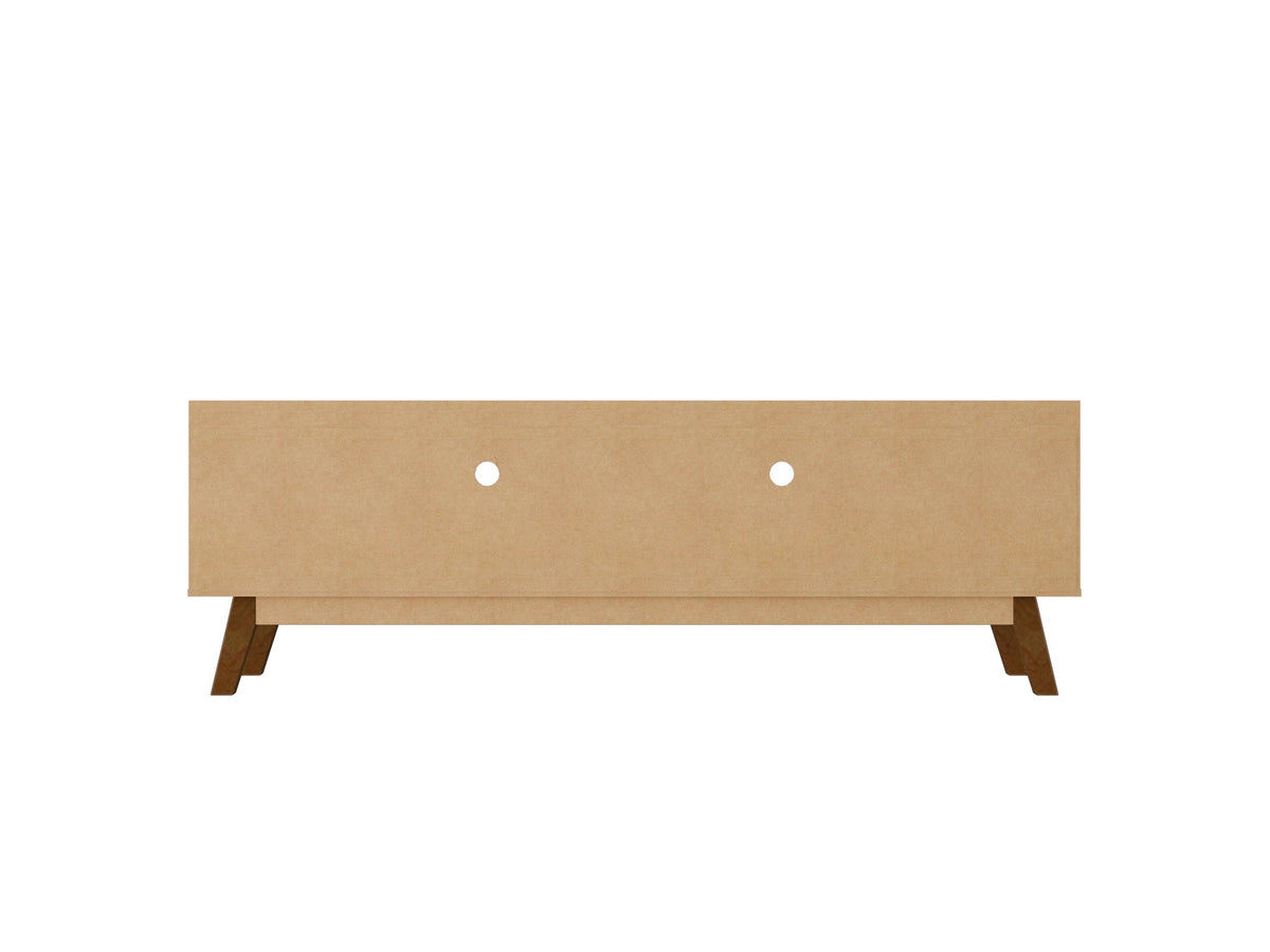Malmo Modern 70.8" TV Stand with 2 Drawers - Rustic Brown