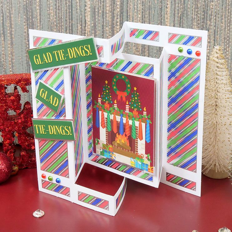Cartes cinétiques avec motifs festifs dorés – Sélection Ink Me!