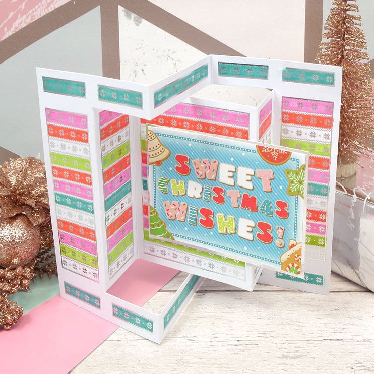 Cartes cinétiques avec motifs festifs dorés – Sélection Ink Me!