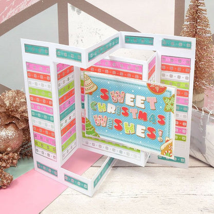 Cartes cinétiques avec motifs festifs dorés – Sélection Ink Me!