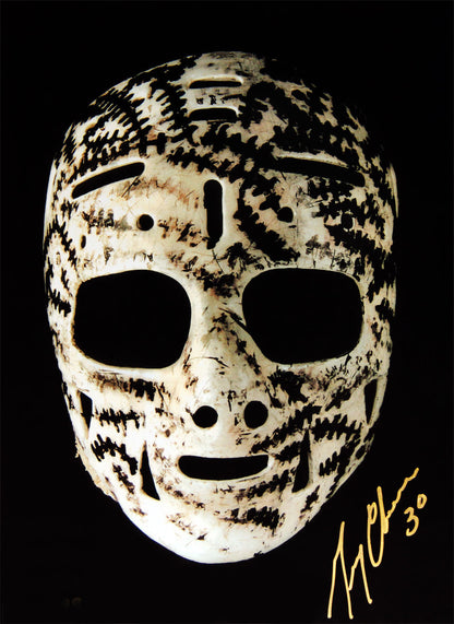 Gerry Cheevers the Mask Autographed 10x15 Photograph