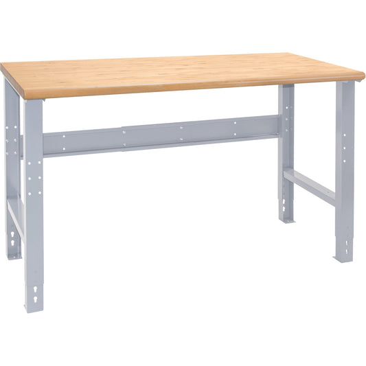 Industrial-Duty Workbench, Top & Legs Only, 1000 lbs Cap., 60" W x 30" D, 34" H