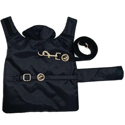Veste de pluie noire