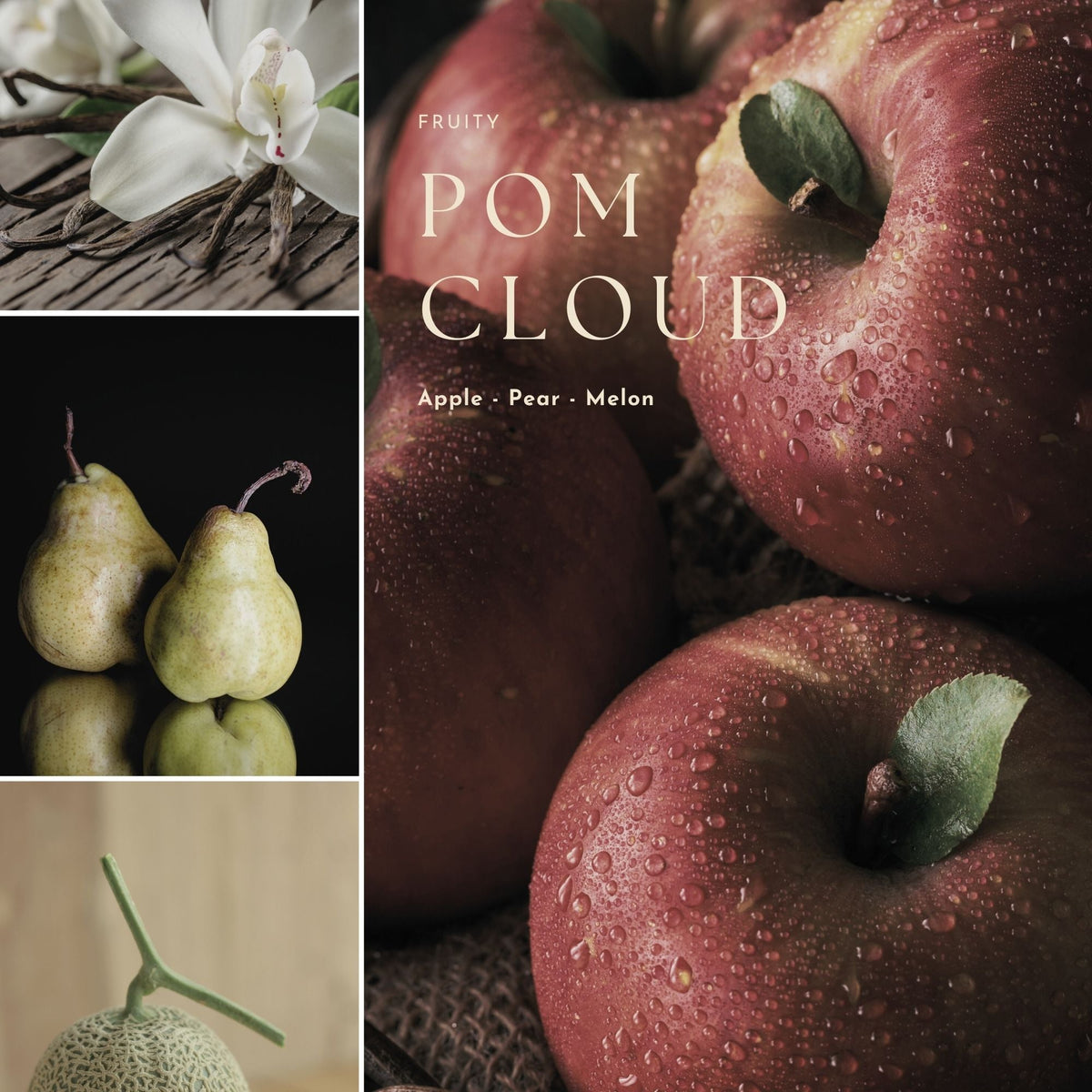 Bougies Gourmandes, Fruitées et Hespéridées