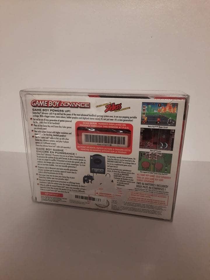 Game Boy Advance GameBoy Advance Console  SP Console Box EVORETRO Protector 0.40MM Pack of 1