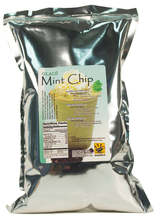 Mint Chip 4 in 1 Bubble Tea / Latte and Frappe Mix - Multi-Use Powdered Beverage Mix - Ships Free Within Canada on Orders Above CAD $199
