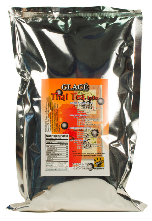 Thai Tea Latte 4 in 1 Bubble Tea / Latte and Frappe Mix - Multi-Use Powdered Beverage Mix - Ships Free Within Canada on Orders Above CAD $199