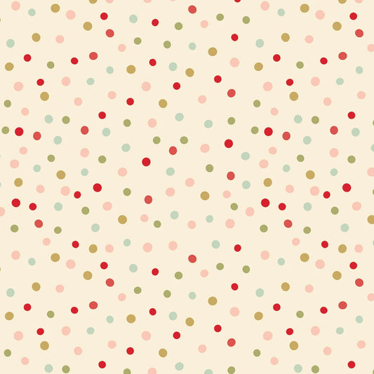 Riley Blake Eggnog Glisten 108in Wideback