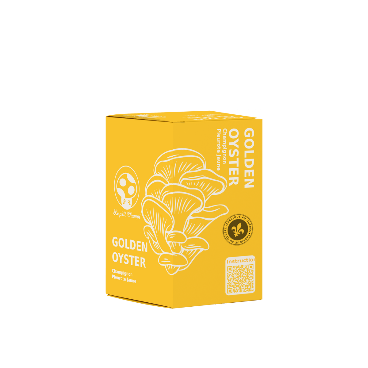 Kit de culture de pleurotes jaunes
