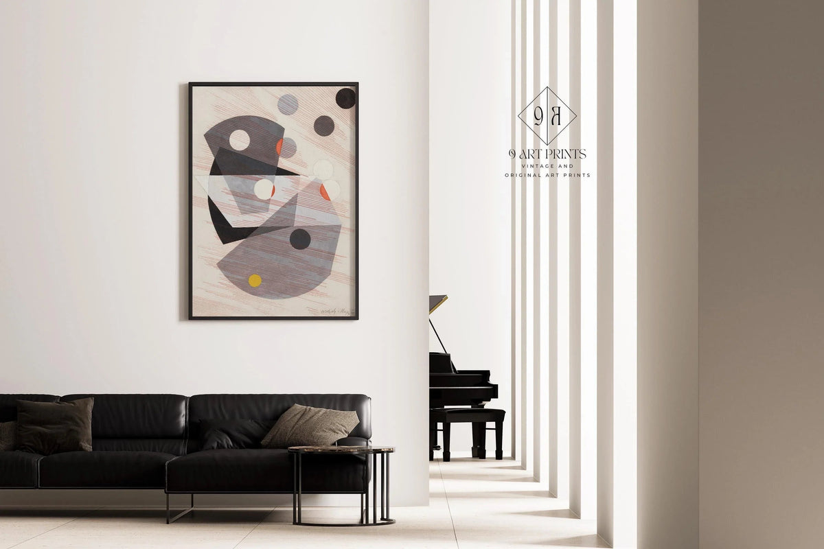 L√°szl√≥ Moholy-Nagy Bauhaus Art Print: Mid-Century Modern Giclee